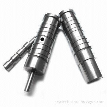 Straight pilot punch for plastic and stamping mold fitting